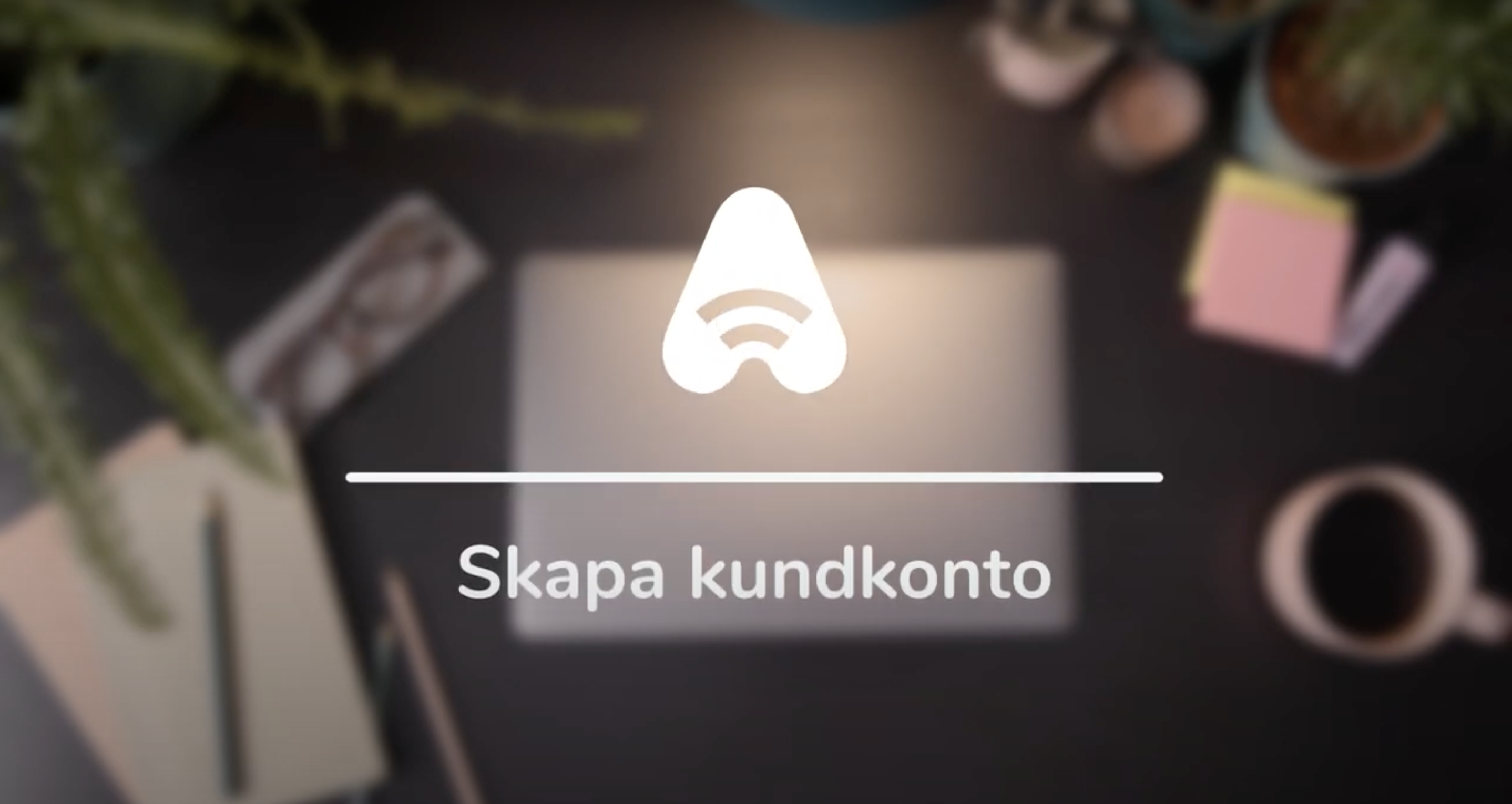 Skapa kundkonto